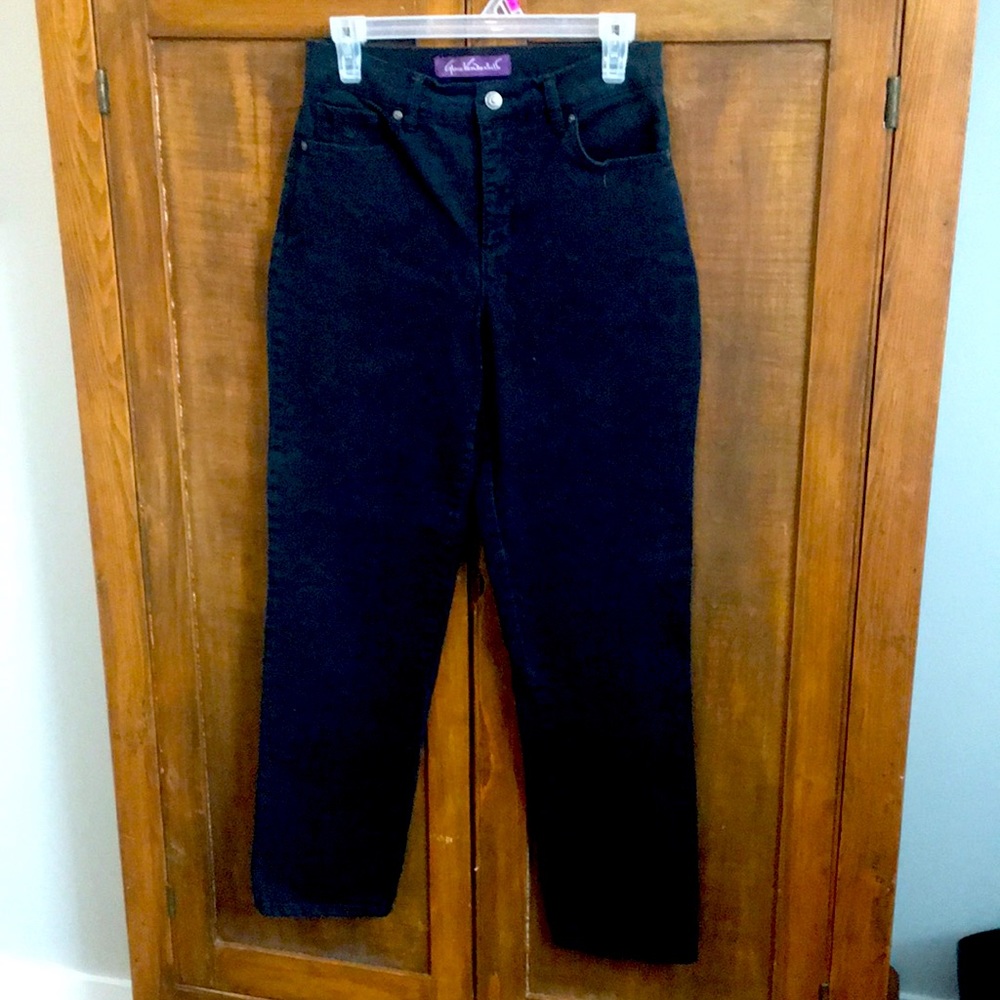 Black high waist jeans